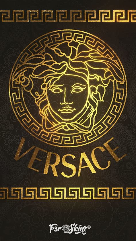 logo versace sfondo nero|Immagini di Logo Versace .